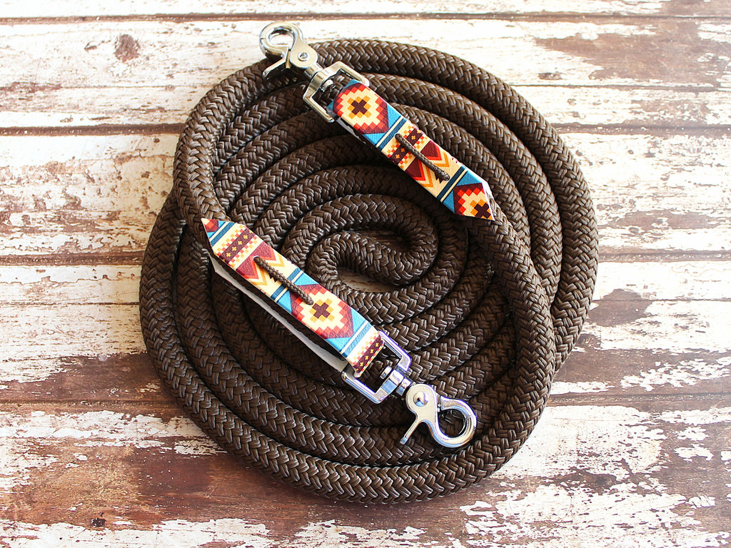 Rênes en corde  Couleur unie