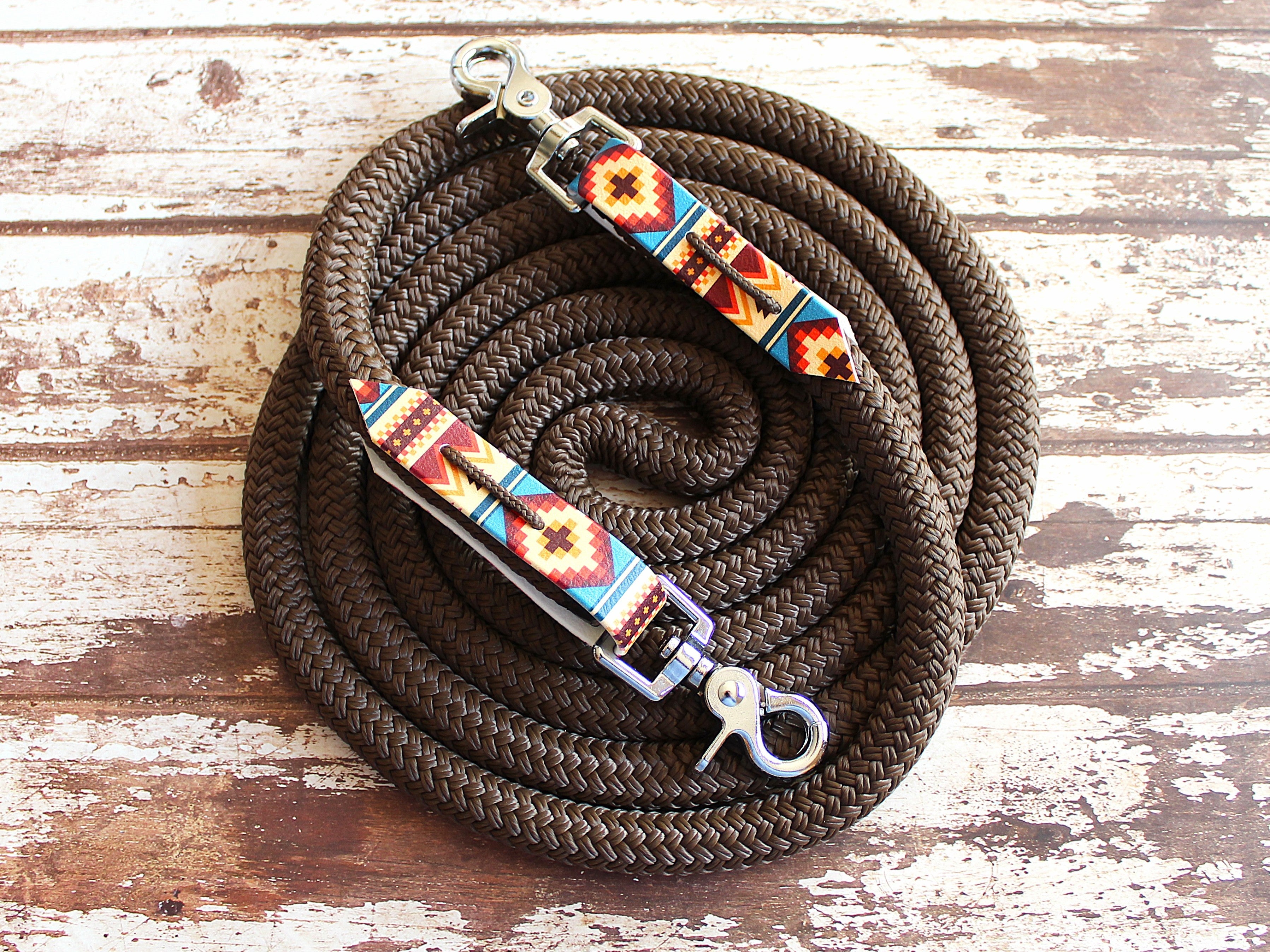 Rênes en corde  Couleur unie