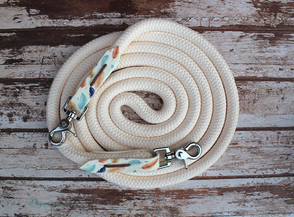 Rênes en corde  Couleur unie