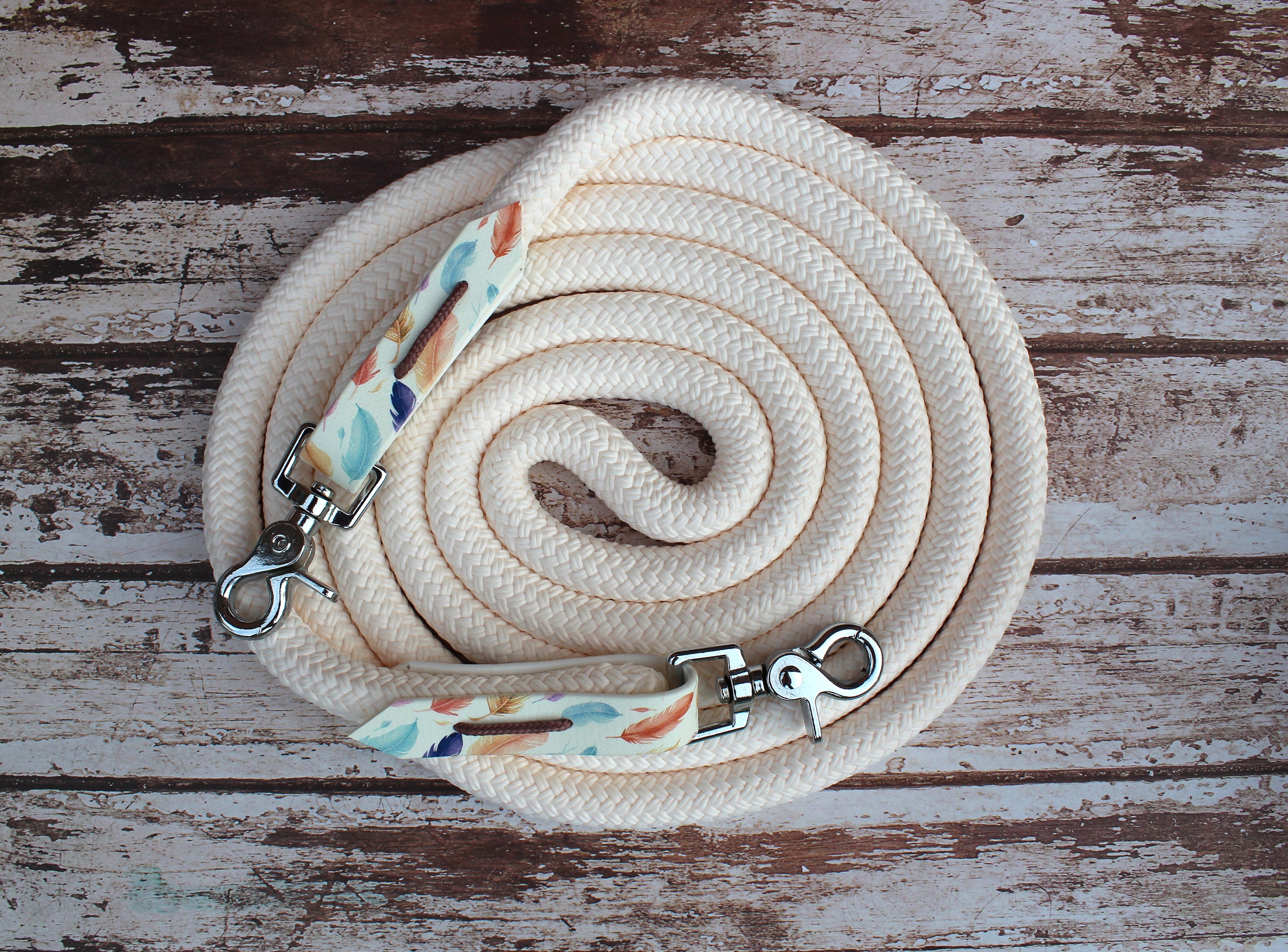 Rênes en corde  Couleur unie