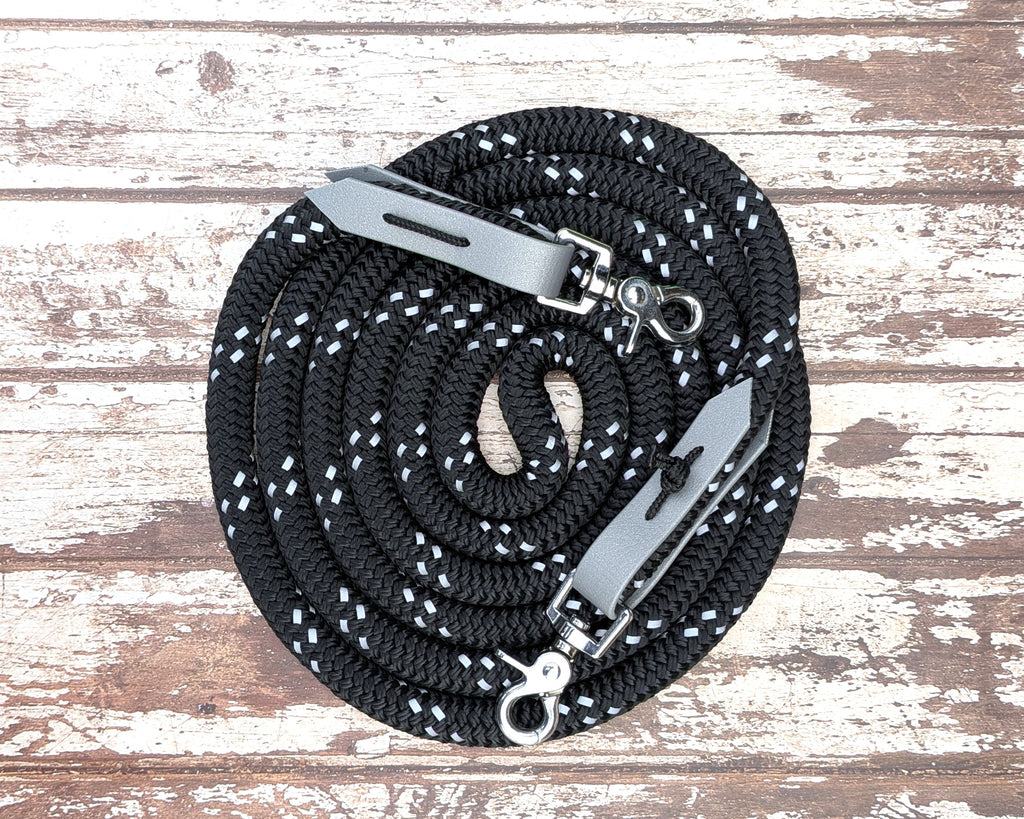 Rênes en corde  Couleur unie