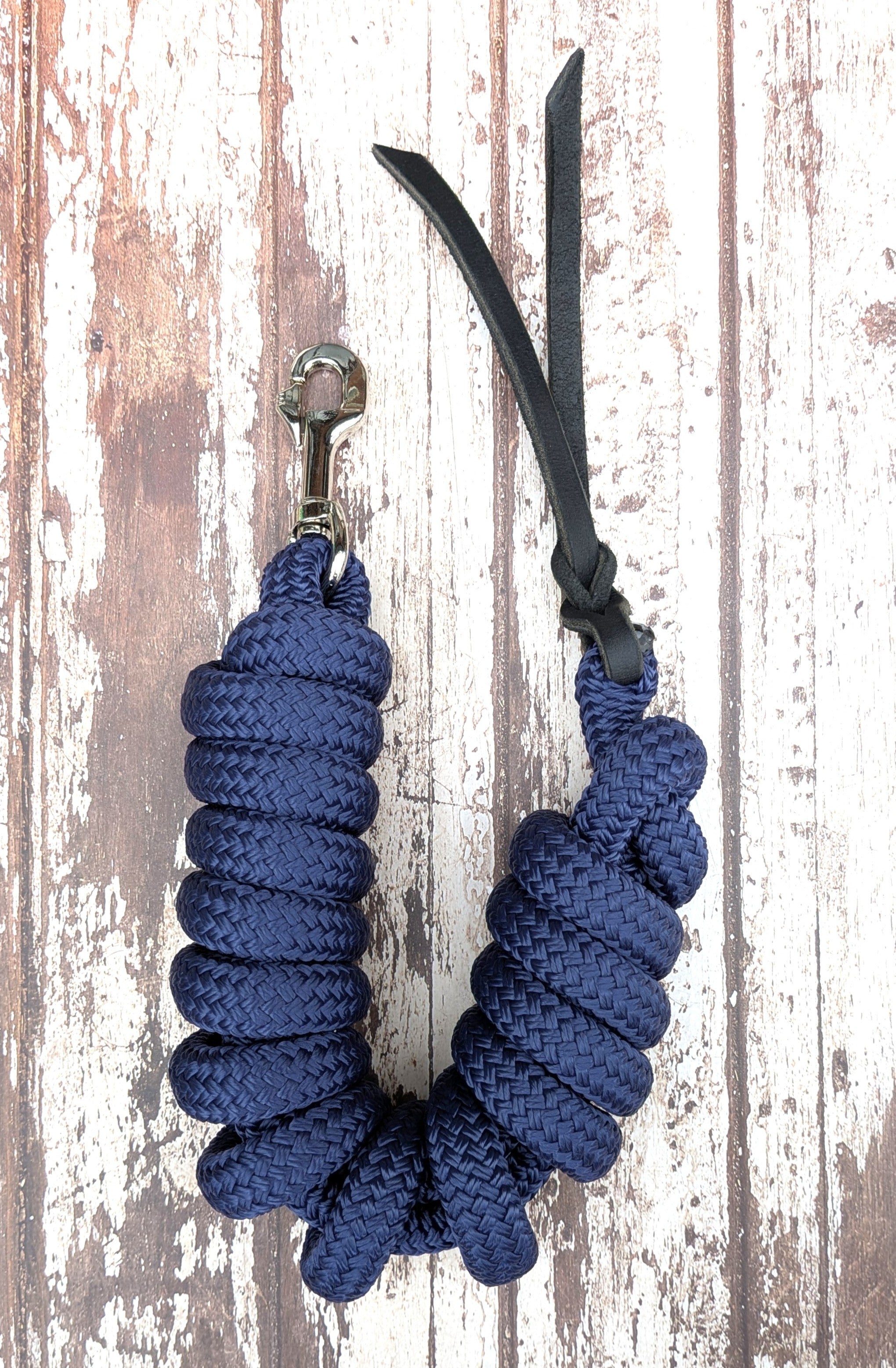 Longe de travail avec popper cuir