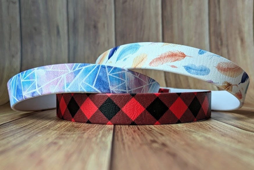 Frontal en biothane à motifs