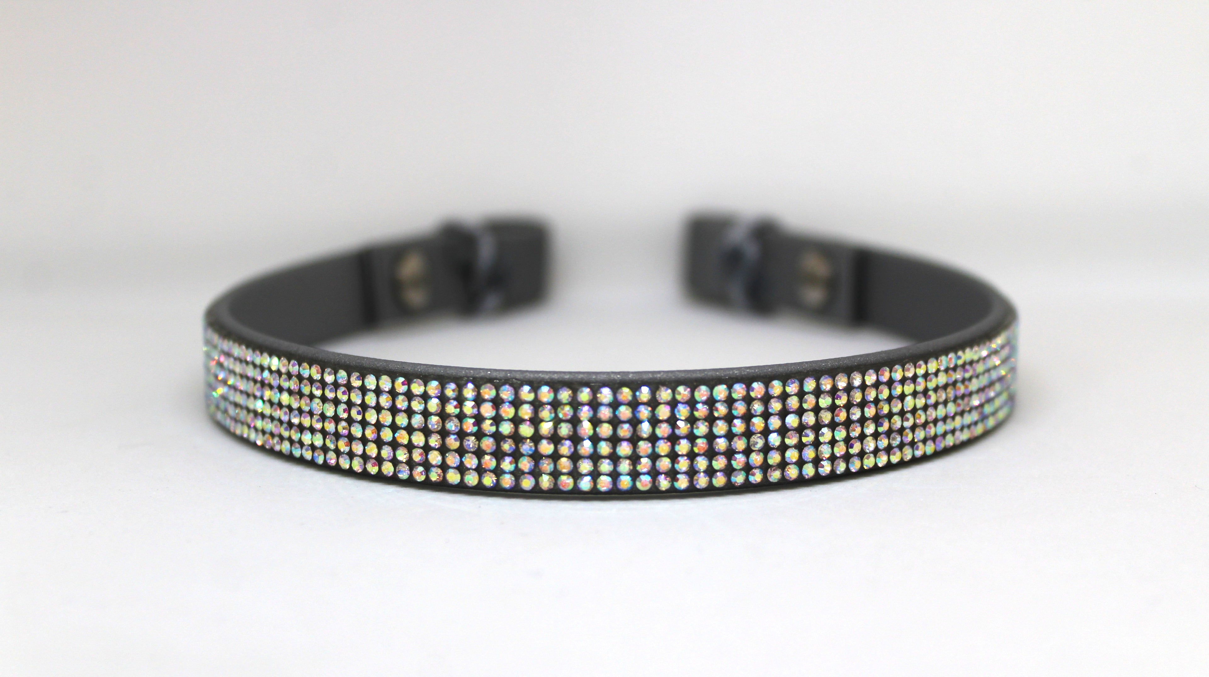 Frontal en biothane avec strass