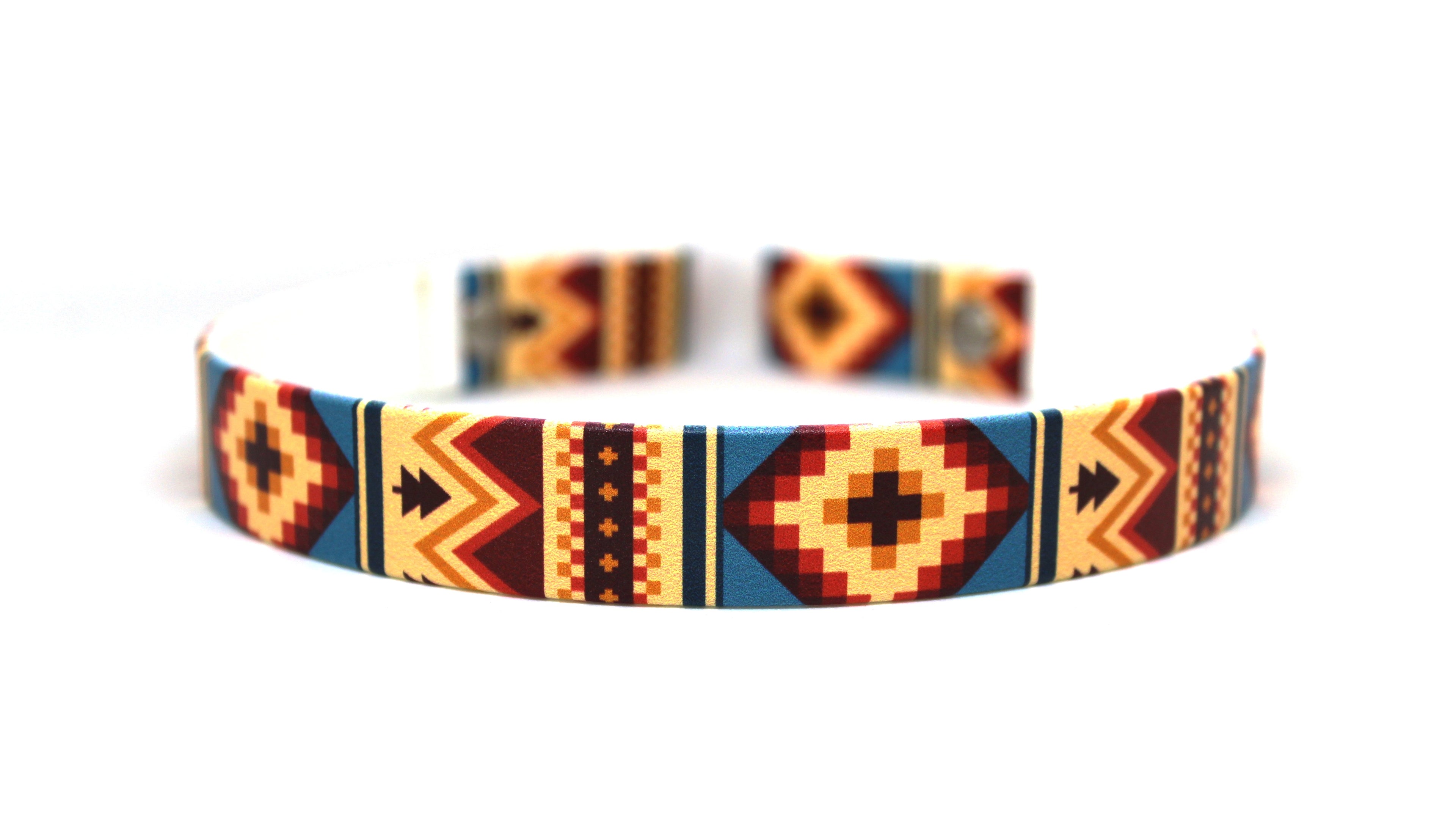 Frontal en biothane à motifs