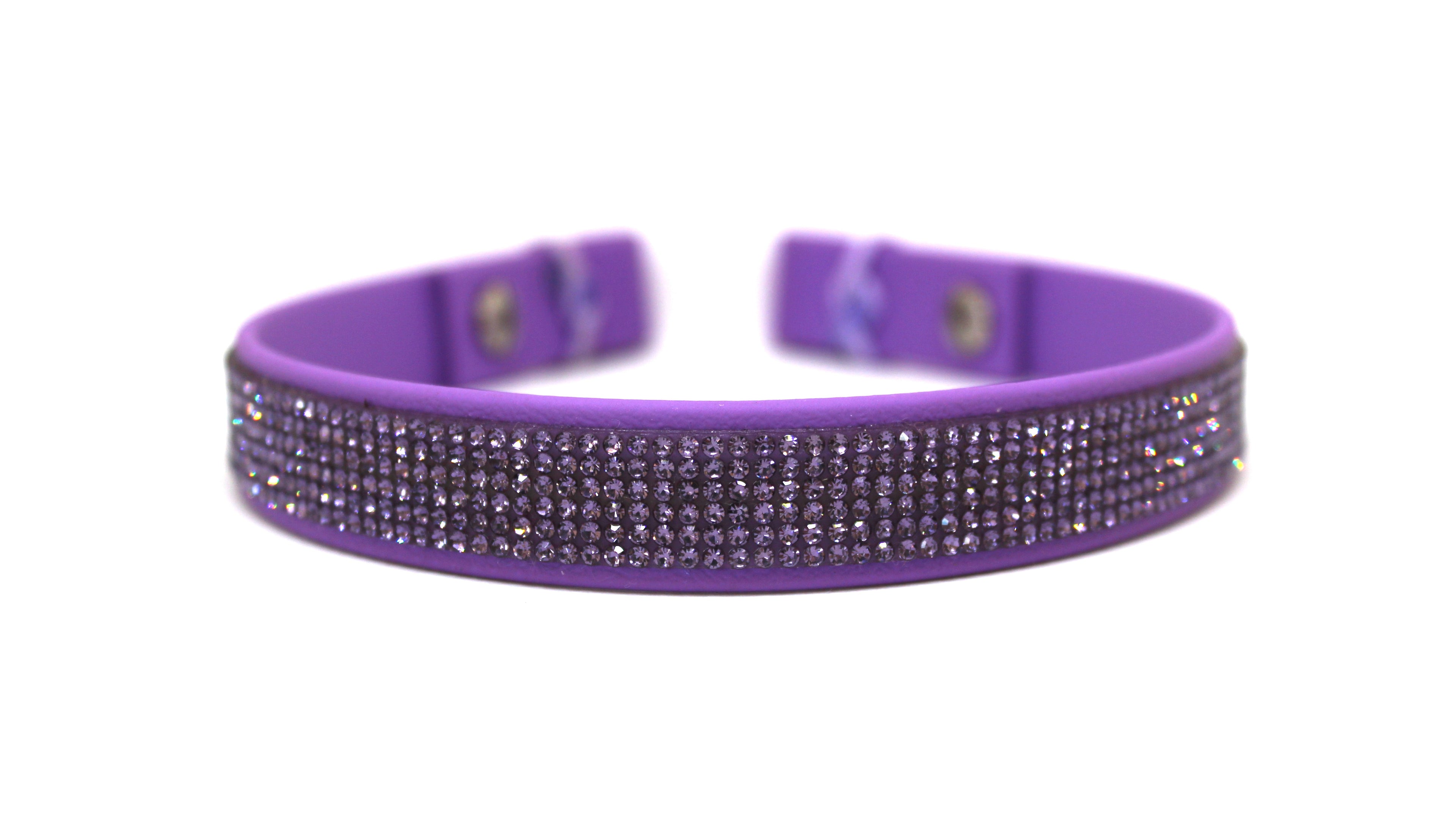 Frontal en biothane avec strass