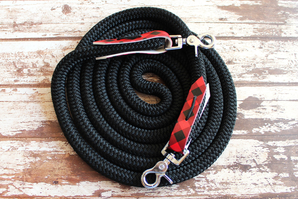 Rênes en corde  Couleur unie