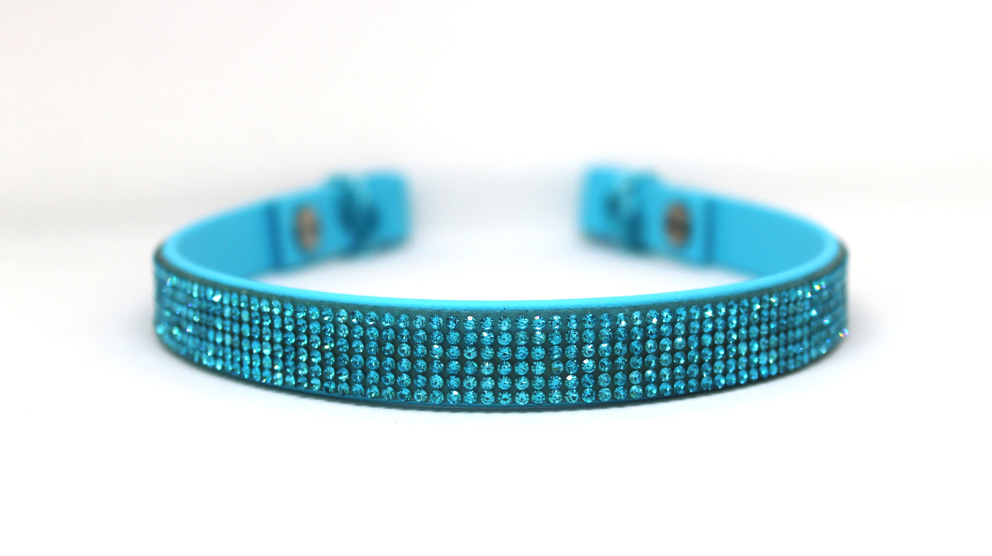 Frontal en biothane avec strass