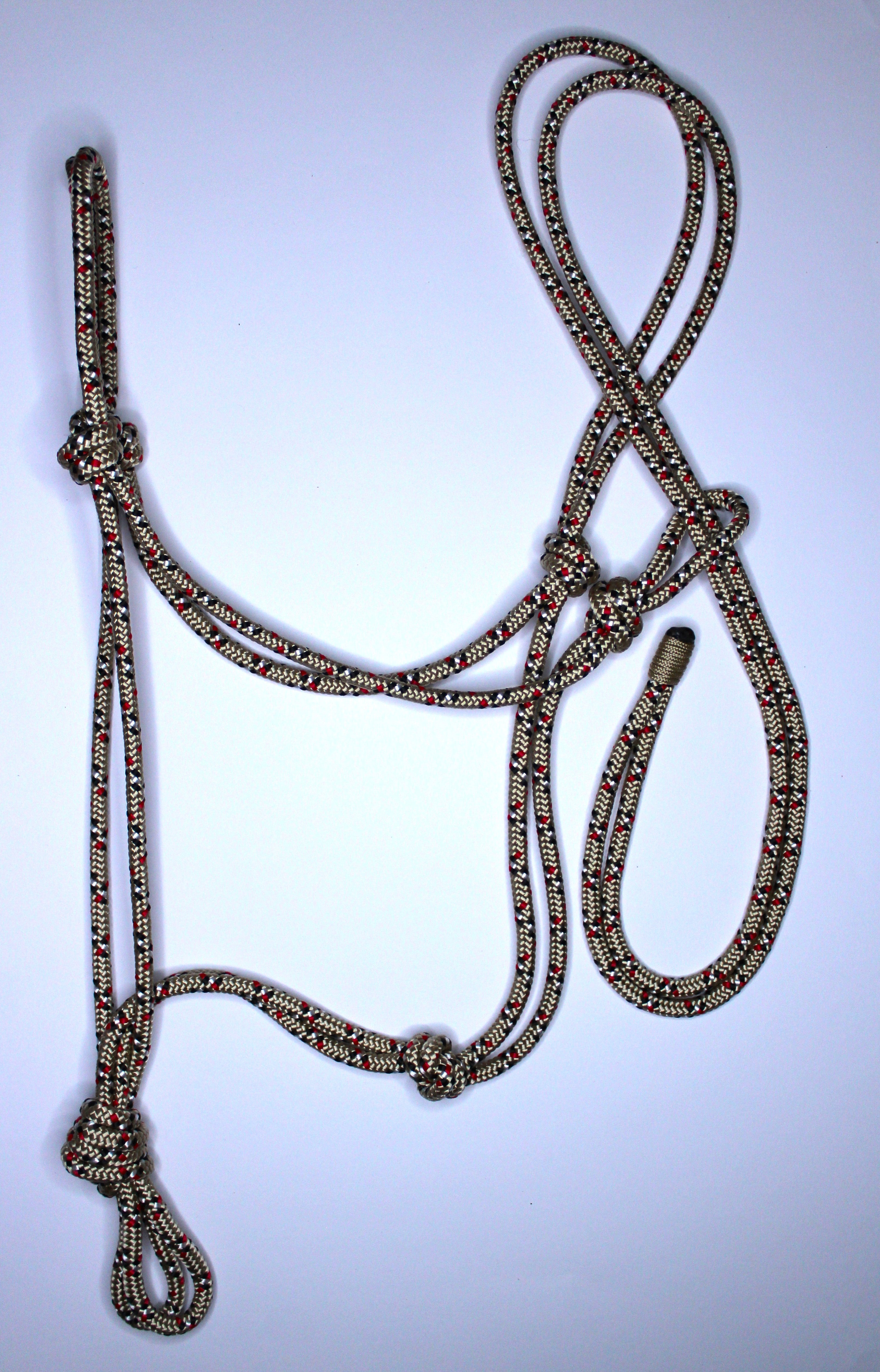 Licol en corde  Couleurs mix